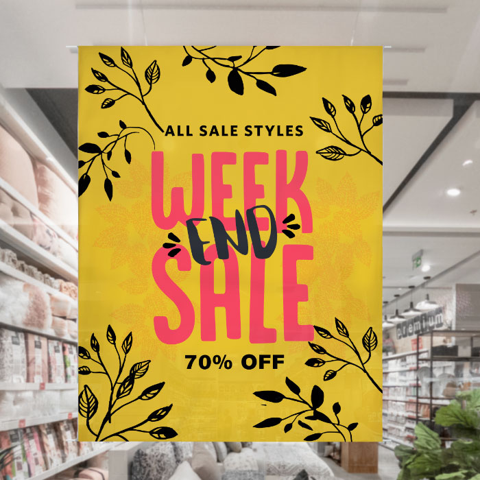 Image of item Fabric Banner
